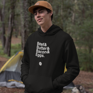 Beef Butter Bacon Eggs Hoodie