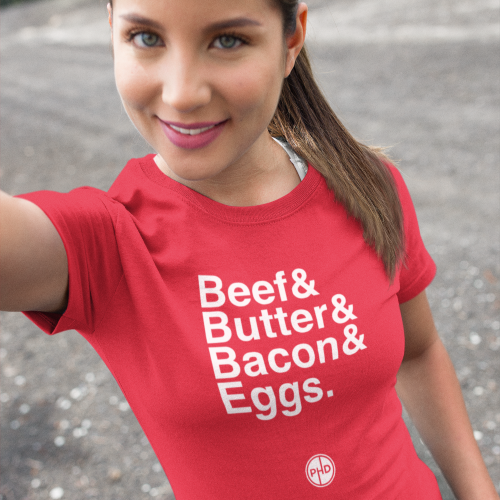 Beef Butter Bacon Eggs T-Shirt
