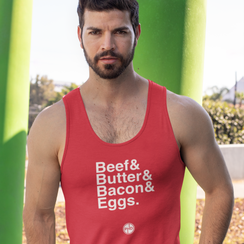 Beef Butter Bacon Eggs Tank Top