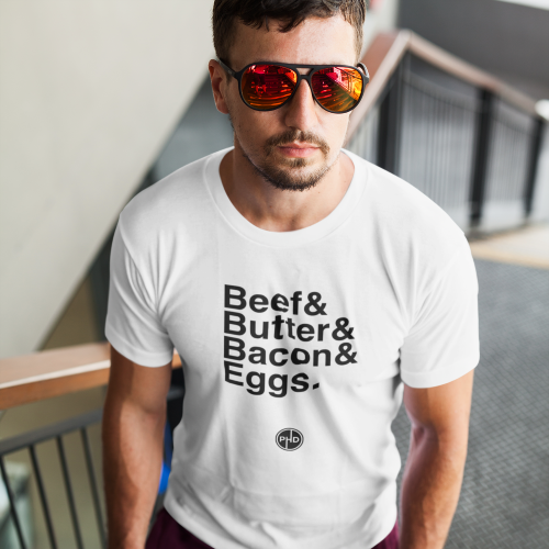 Beef Butter Bacon Eggs T-Shirt